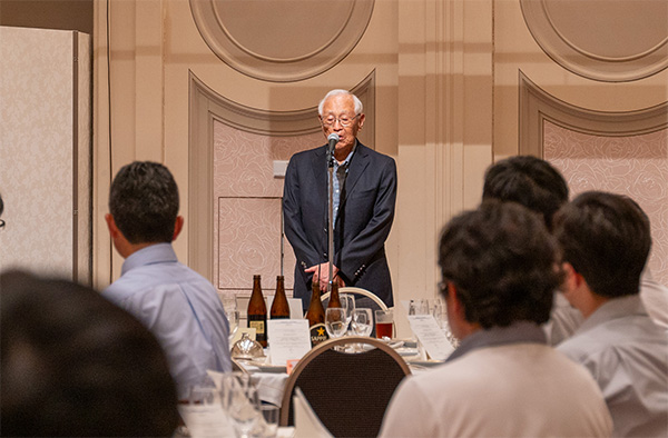 鴨下礼二郎会長挨拶